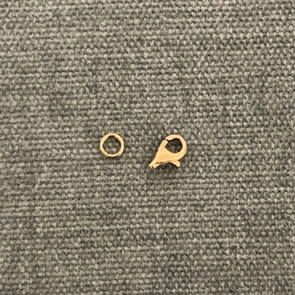 Bead Jewelry Gold-Colored Clasp